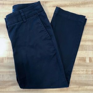 Lands’ End Women’s Black Chino Dress Pants Size 4